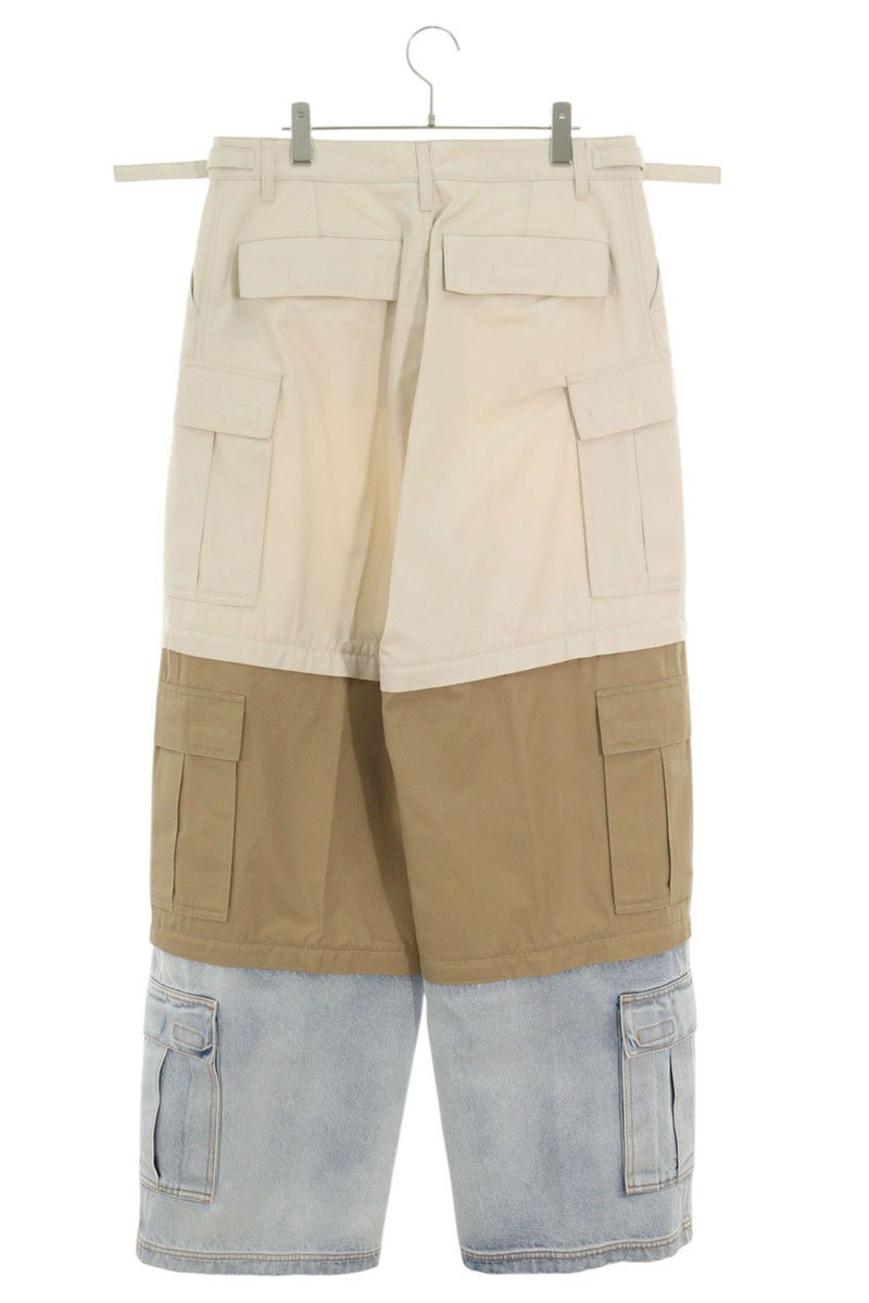 VETEMENTS 25SS Detachable Cargo Military Pants Beige Size 30