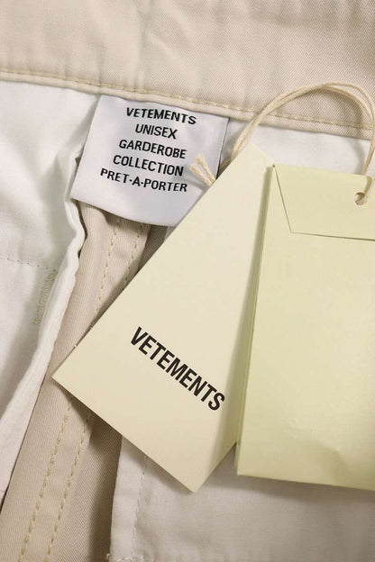 VETEMENTS 25SS Detachable Cargo Military Pants Beige Size 30
