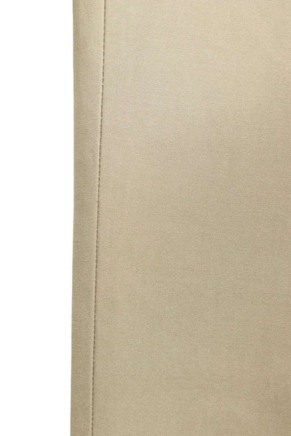 DIOR CD Diamond Embroidered Cotton Pants Beige Size 32