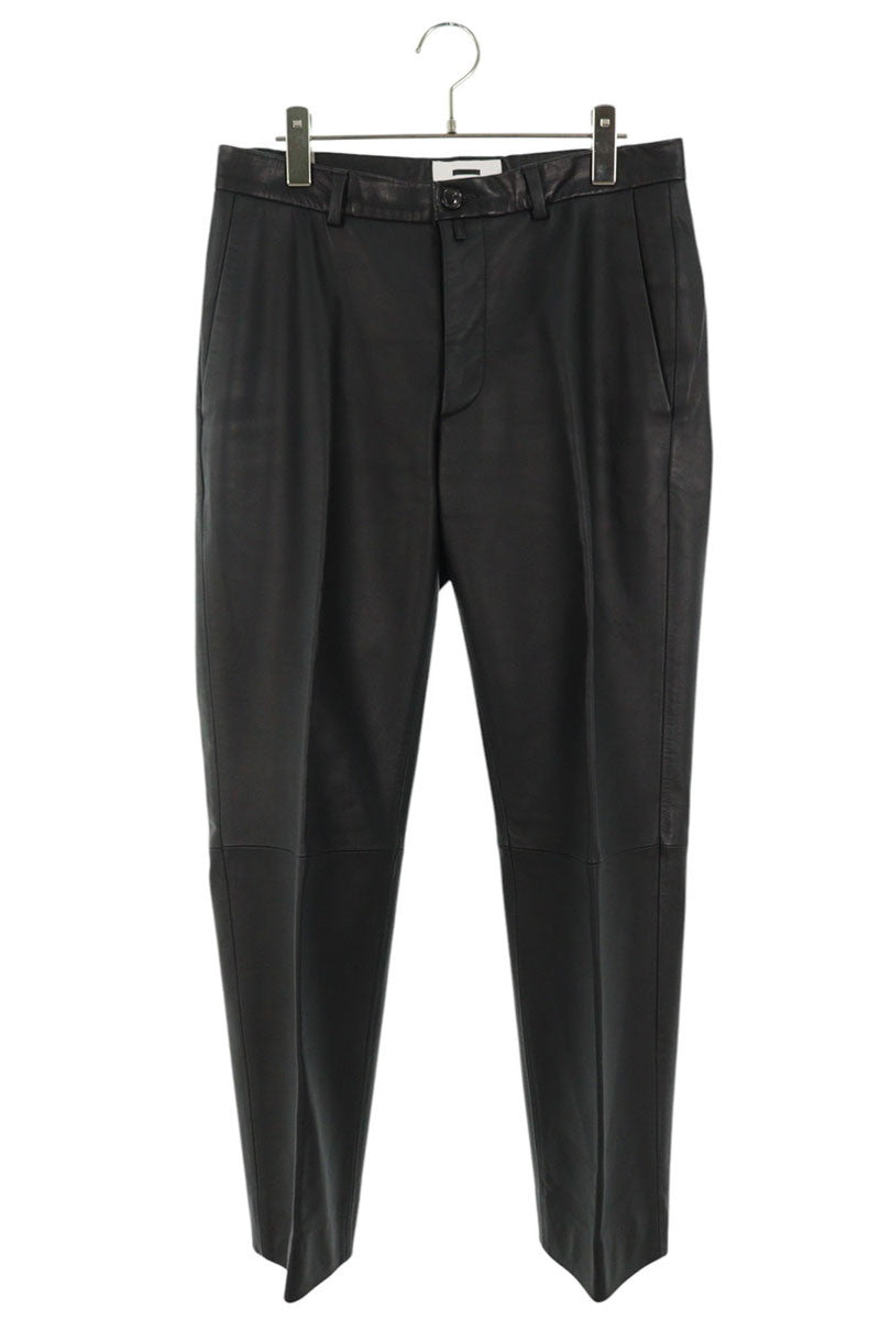 REVERBERATE Leather Pants Black Size 32