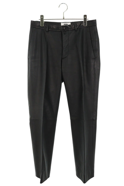 REVERBERATE Leather Pants Black Size 32