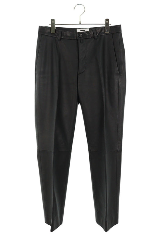 REVERBERATE Leather Pants Black Size 32