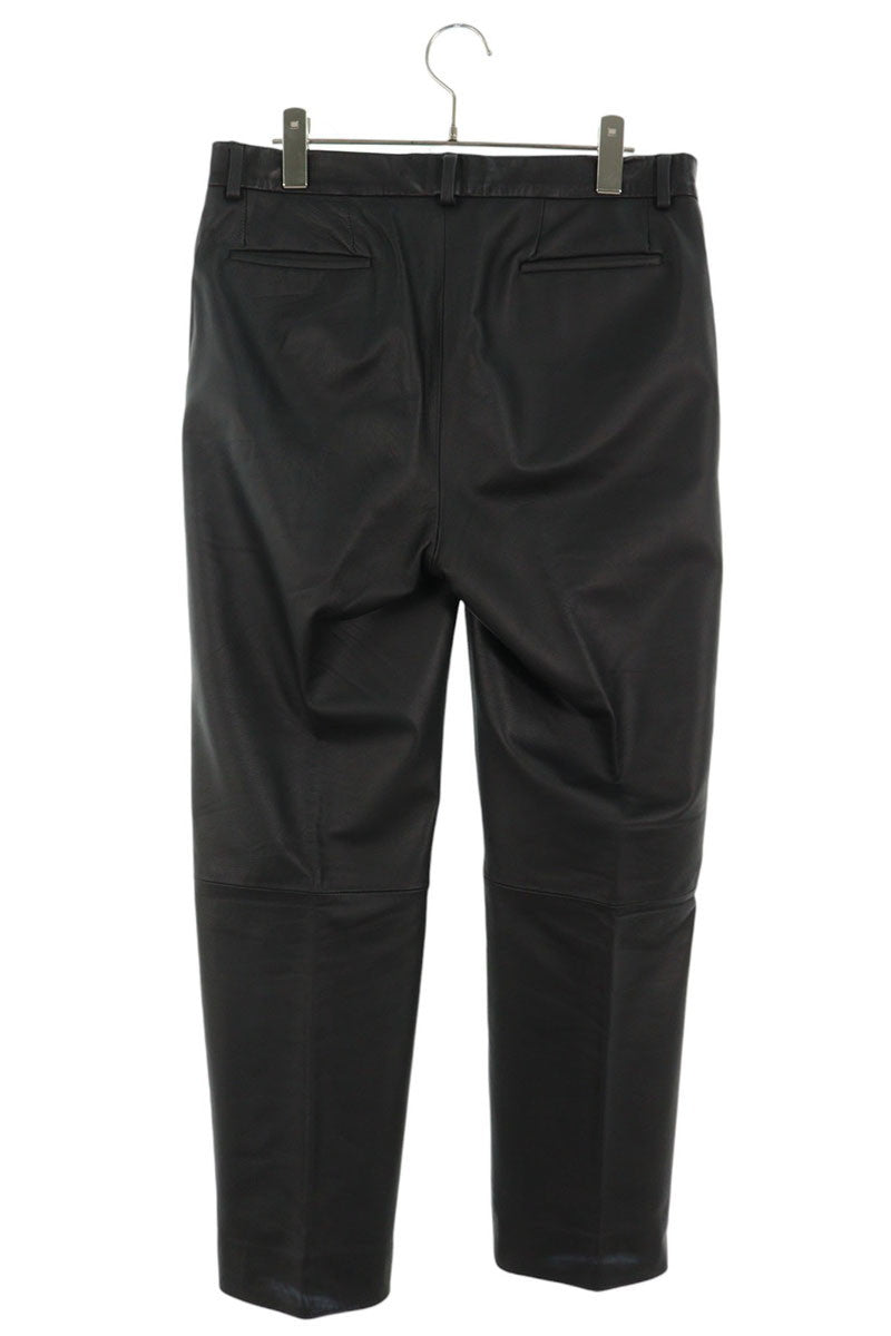 REVERBERATE Leather Pants Black Size 32