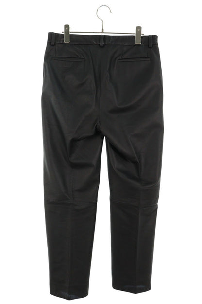 REVERBERATE Leather Pants Black Size 32