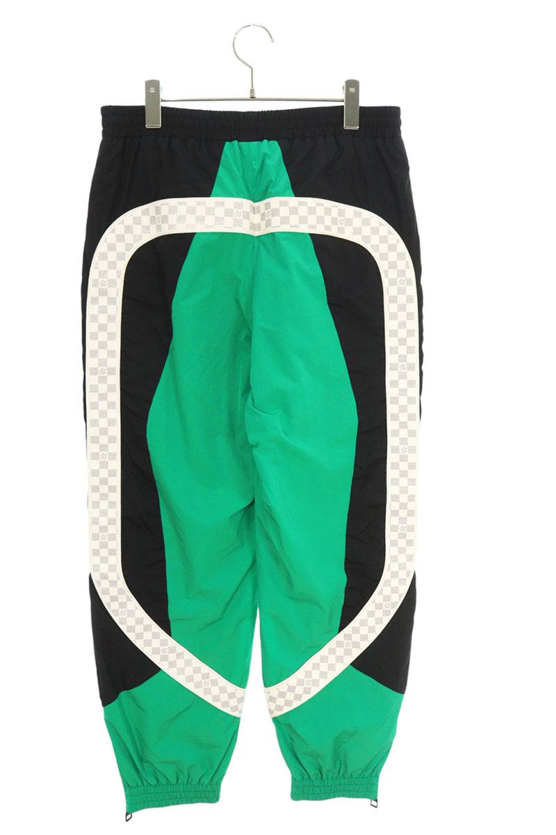 Louis Vuitton 22SS Long Pants Green x Black Size M