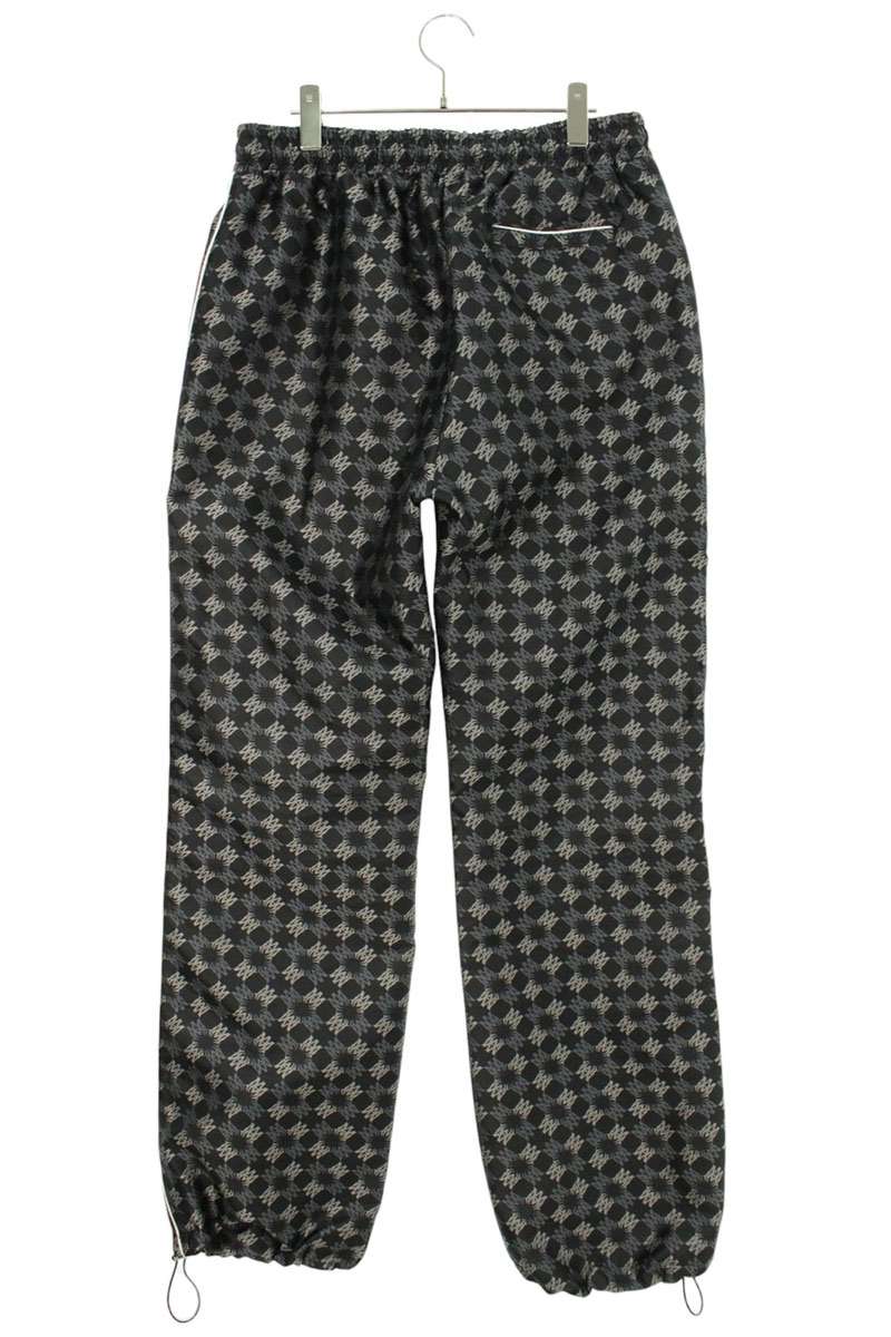 AMIRI 25SS Logo Print Polyester Track Pants Black Size 34