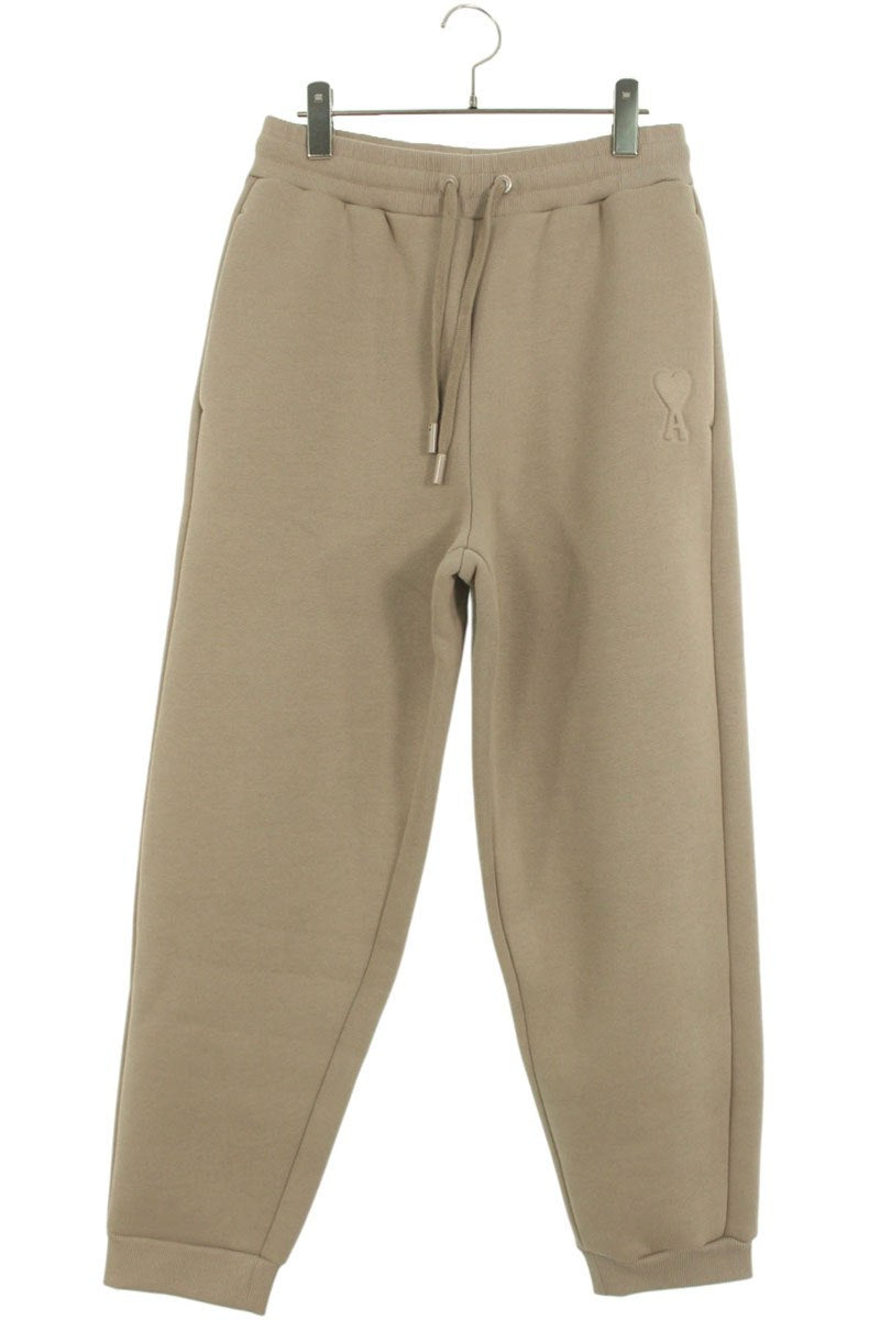 AMI Logo Long Pants Beige Size S