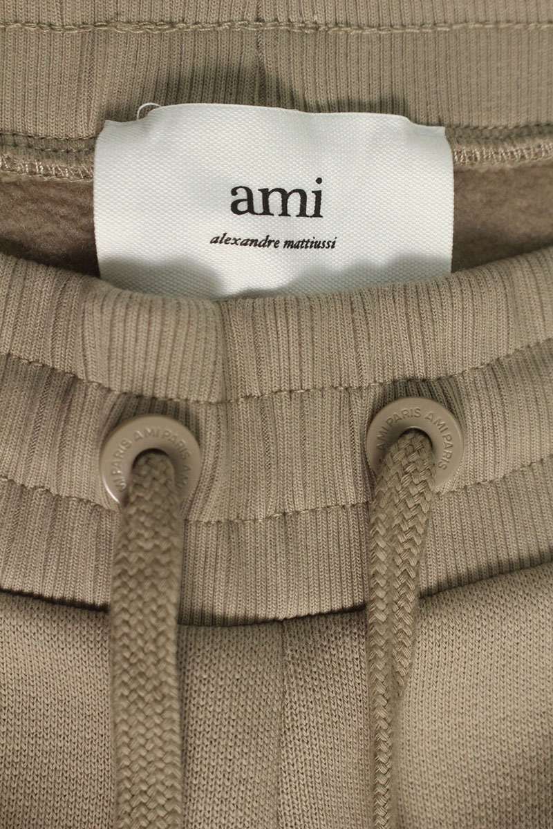 AMI Logo Long Pants Beige Size S