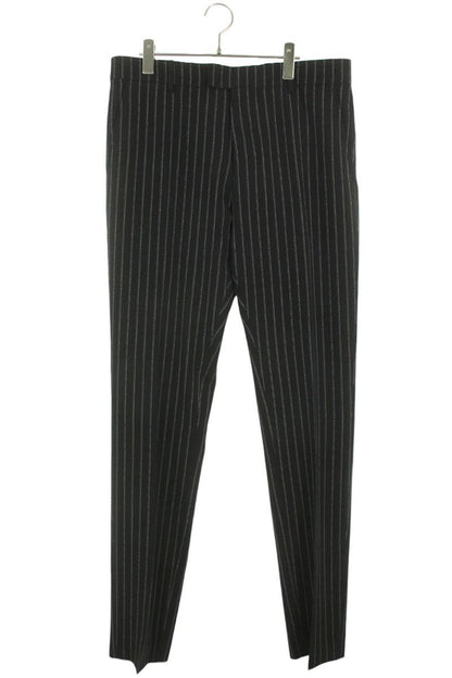 AMI Striped Long Pants Black Size 46