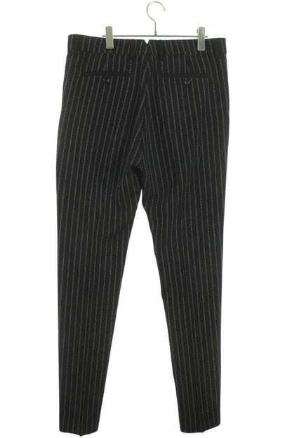AMI Striped Long Pants Black Size 46