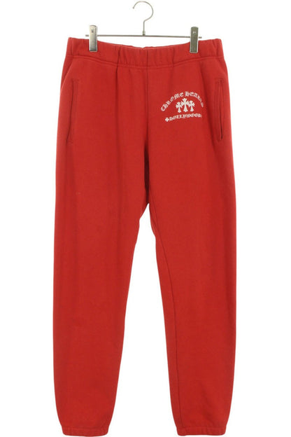 Chrome Hearts SAILIN ON Triple Cross Sweatpants Red Size 30
