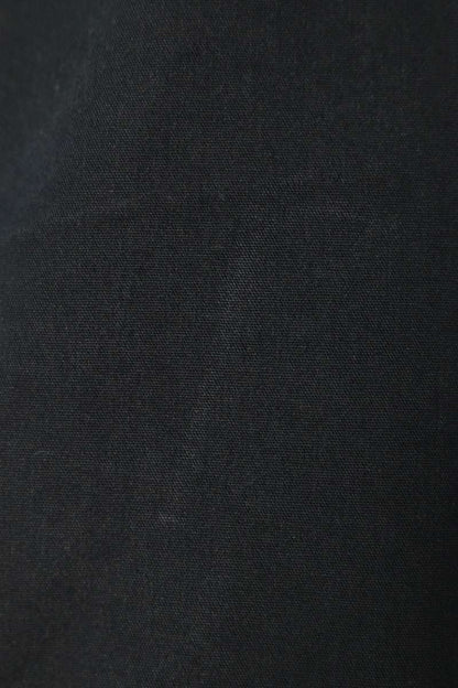 WASTED YOUTH Cotton Message Print Cargo Pants Black Size 32