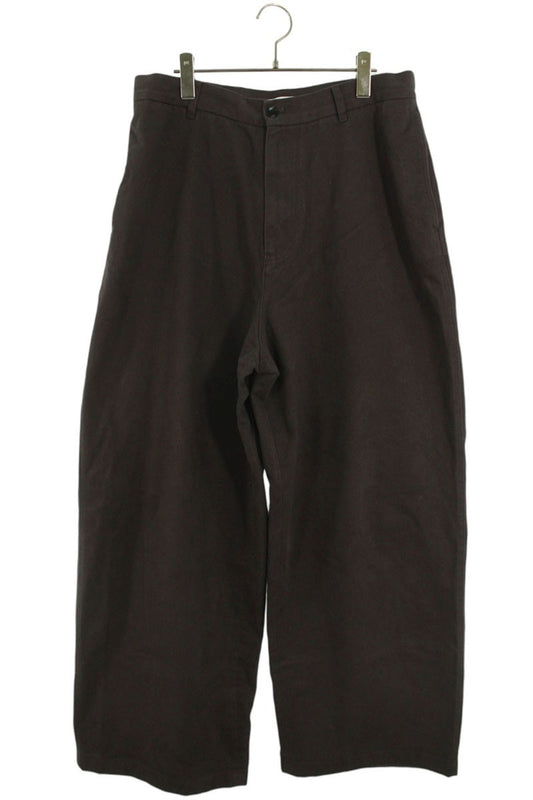 Acne Studios Cotton Long Pants Brown Size 48