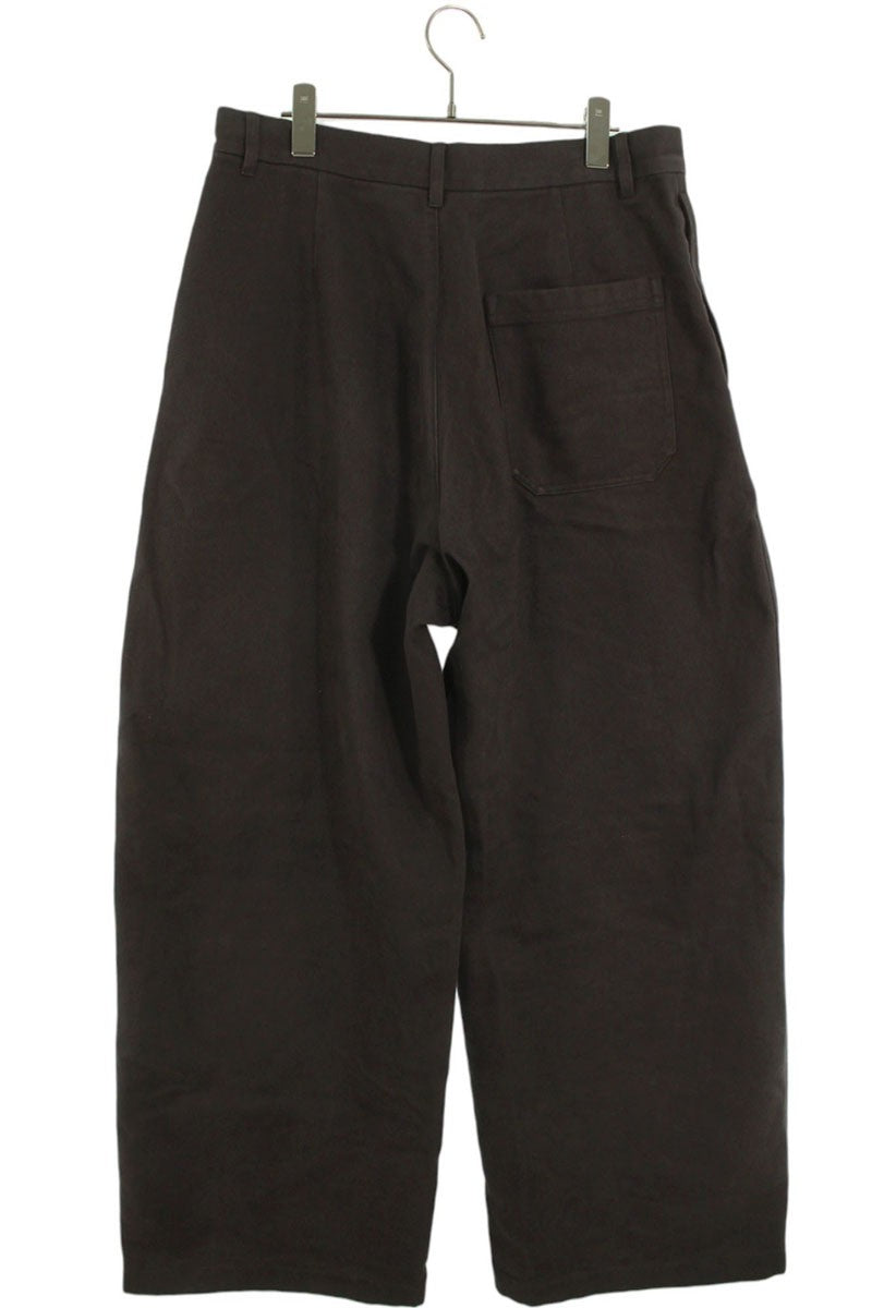 Acne Studios Cotton Long Pants Brown Size 48