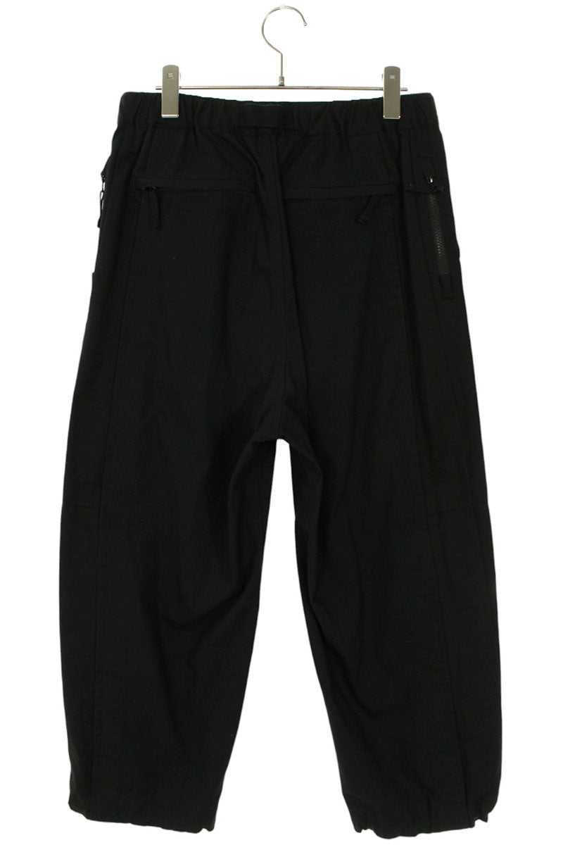 Sacai 21SS Cotton Oxford Belted Pants Black Size 28