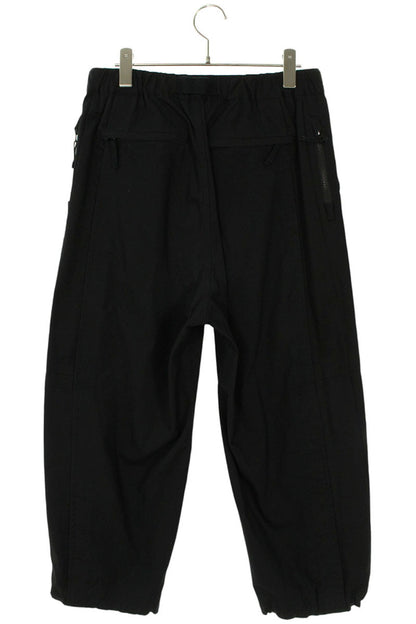 Sacai 21SS Cotton Oxford Belted Pants Black Size 28