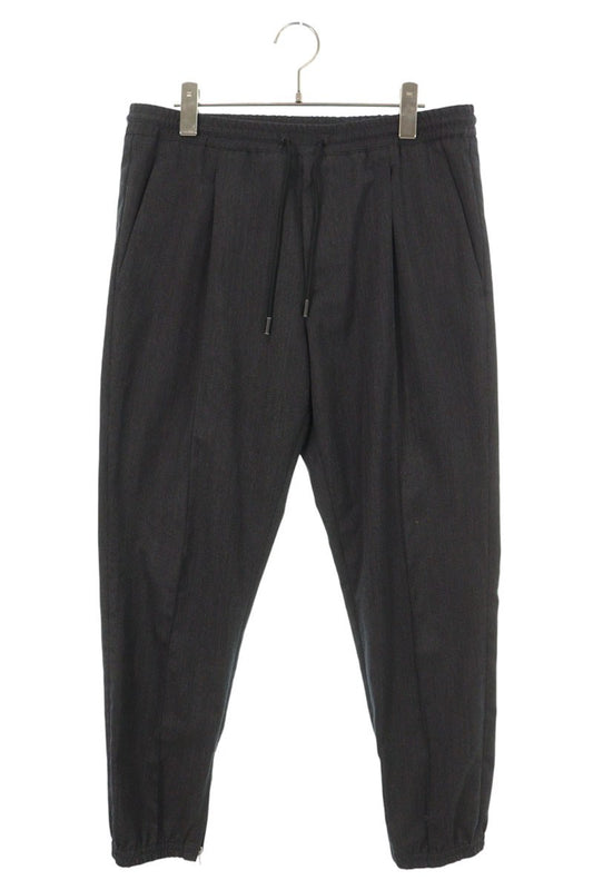 DIOR Classic Wool Blend Twill Pants Dark Gray Size 34