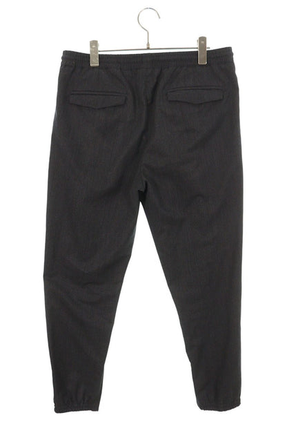 DIOR Classic Wool Blend Twill Pants Dark Gray Size 34