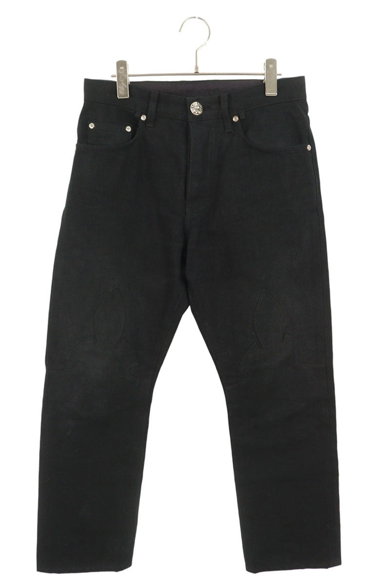 Chrome Hearts CARPENTER DOUBLE KNEE Pants Black Size 32