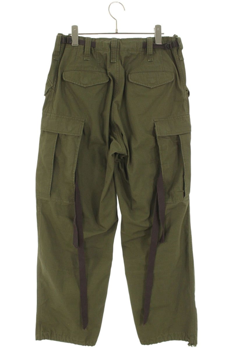 kolor BEACON 24AW Garment Wash Military Pants Khaki Size 30