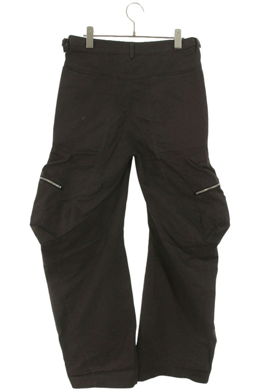 cmmawear Cotton Blend Twisted Cargo Pants Brown Size 30