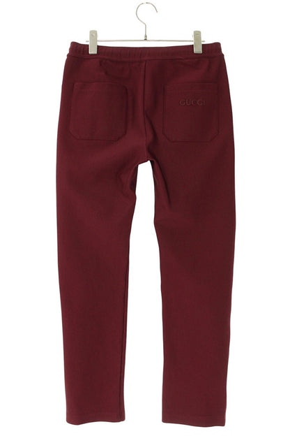 GUCCI Bordeaux Technical Track Trousers Size 30