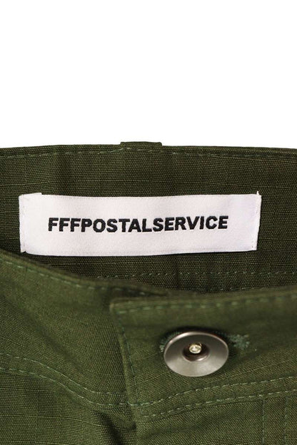 FFF POSTAL SERVICE Olive 3-Way Zip Cargo Trousers Size 30