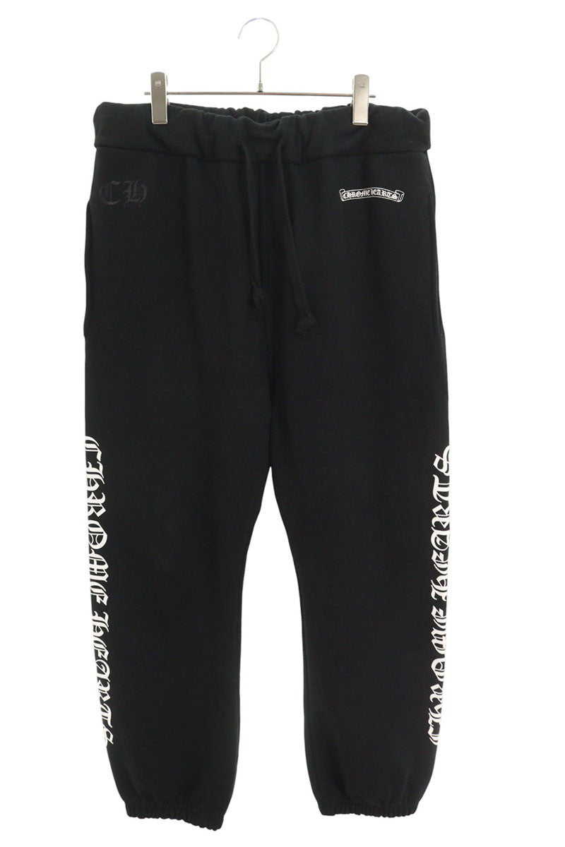 Chrome Hearts SWEAT PANTS Side Logo Print Multi Size 32