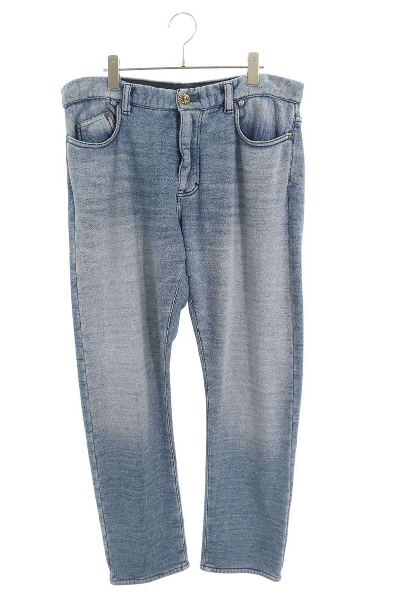 Chrome Hearts Cotton Sweatpants Indigo Size 36