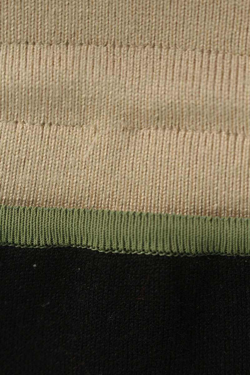 LOUISVUITTON 23AW Monogram Panel Knit Pants Navy Size 32