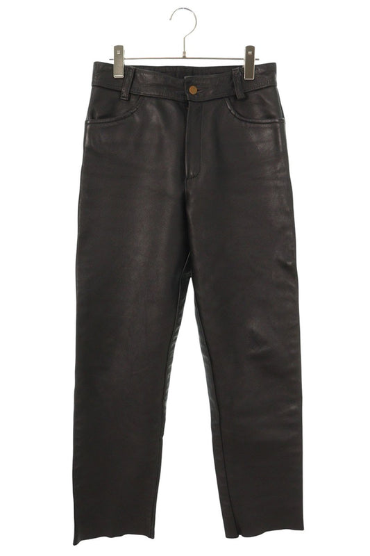 VANSON Leather Long Pants Black Size 30