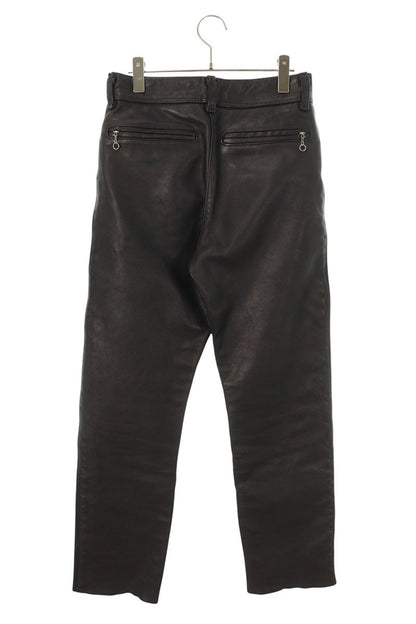 VANSON Leather Long Pants Black Size 30