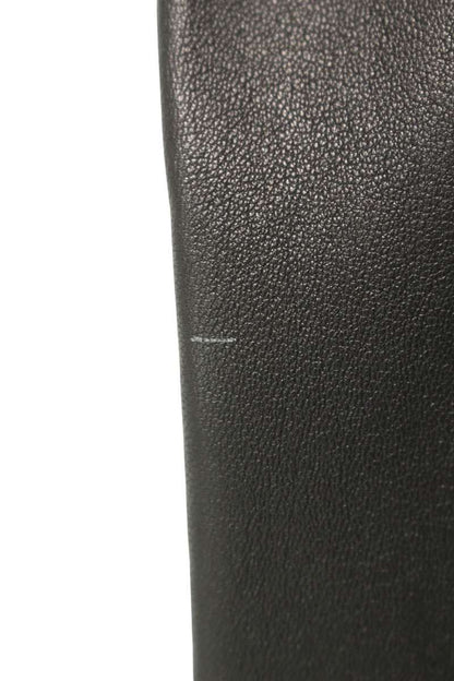 Chrome Hearts Back Dagger Zip Slim Leather Pants Size 32