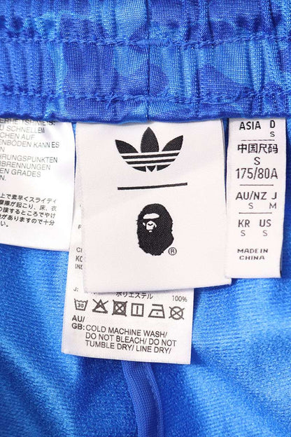 A BATHING APE x Adidas Firebird Track Pants Blue Size 30