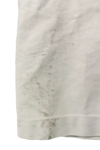 NVRFRGT White Wide Cotton Trousers Size 30