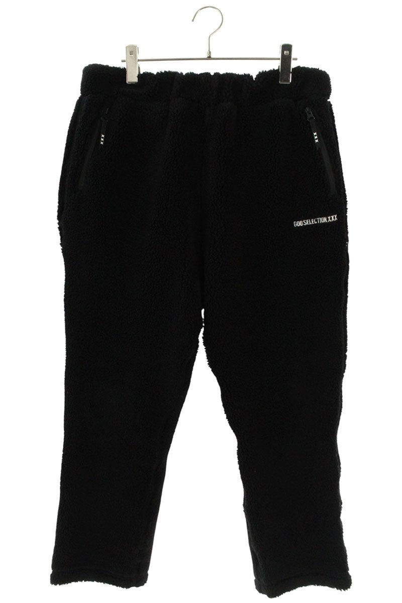 GOD SELECTION XXX Fleece Pants Black Size 34