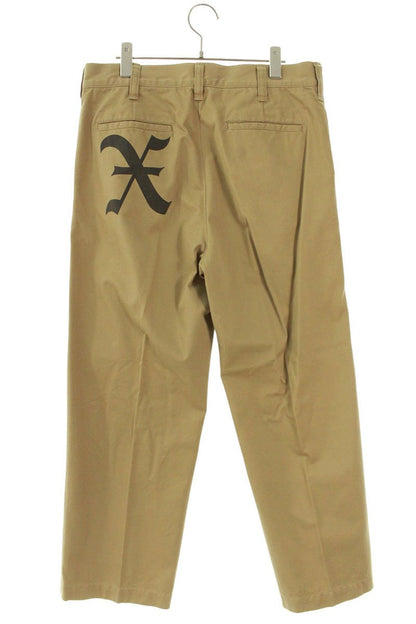 GOD SELECTION XXX X Print Chino Pants Brown Size 34