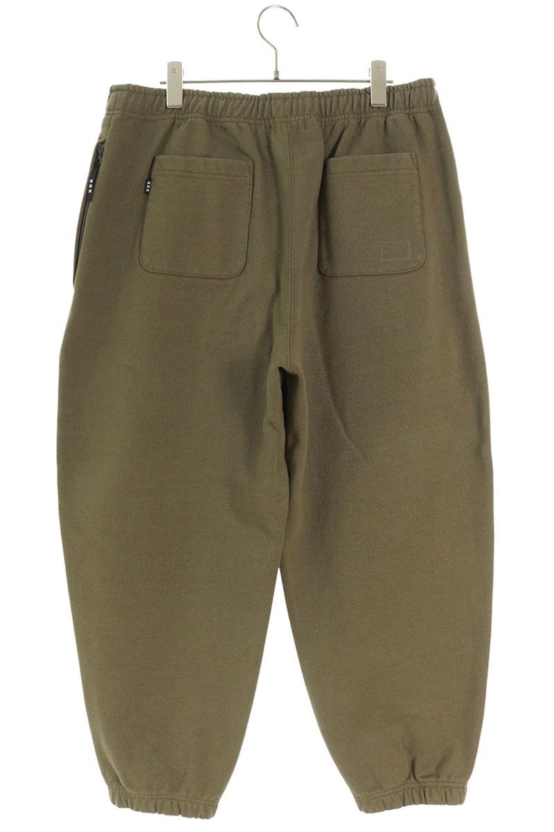 GOD SELECTION XXX Logo Patch Sweatpants Khaki Size 34