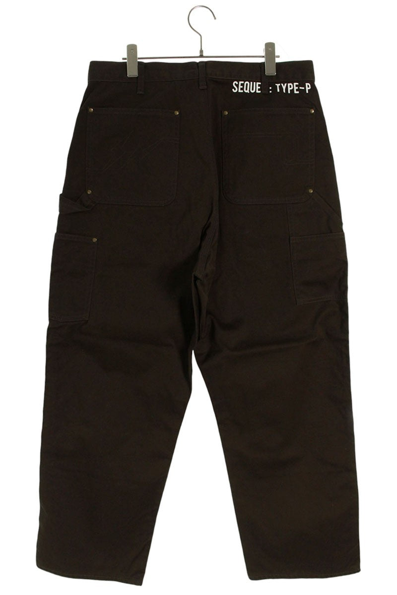 SEQUEL Brown TYPE-P Double Knee Trousers Size 34