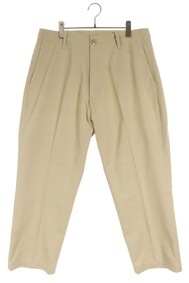 SEQUEL TYPE-XF Logo Print Pants Beige Size 34