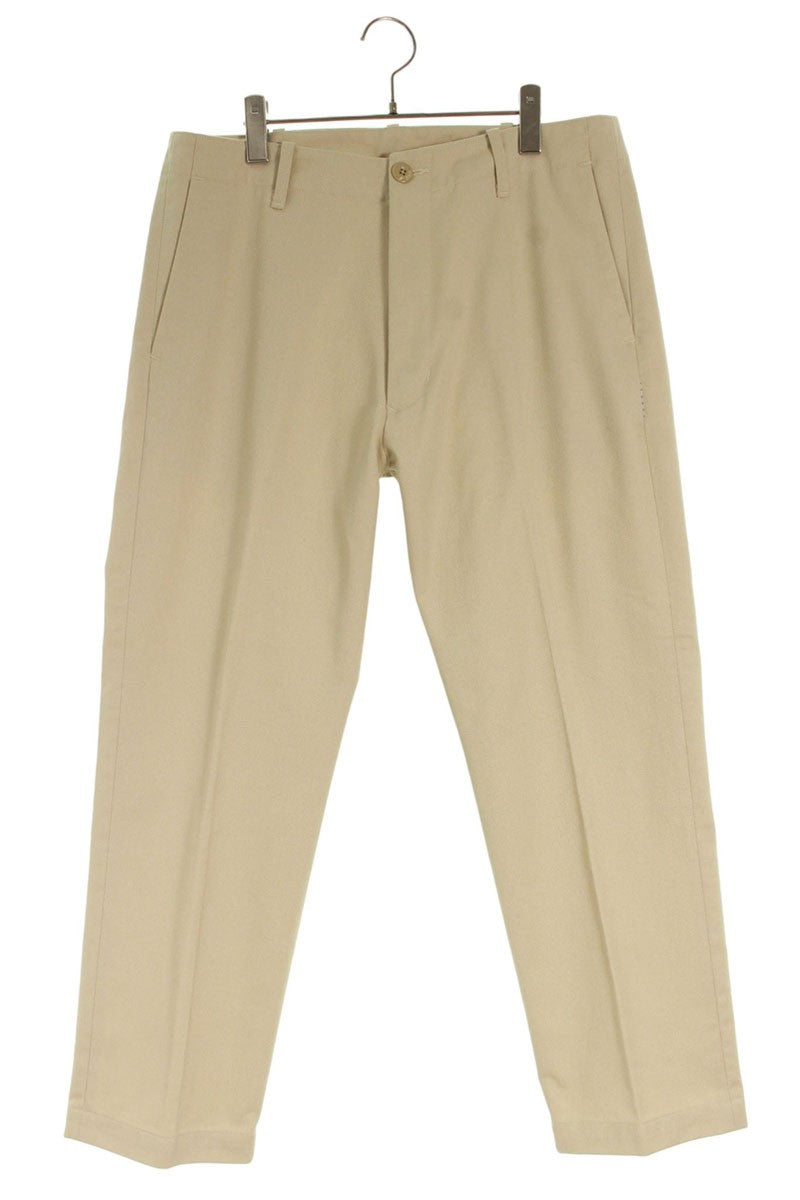 SEQUEL TYPE-F Logo Print Pants Beige Size 34