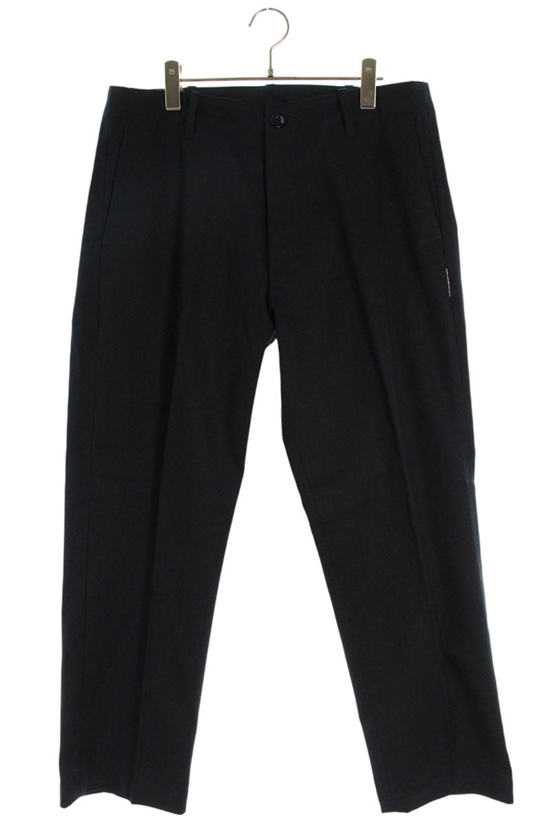 SEQUEL TYPE-F Logo Print Pants Navy Size 34