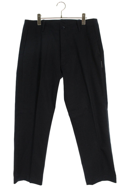 SEQUEL TYPE-F Logo Print Pants Navy Size 34