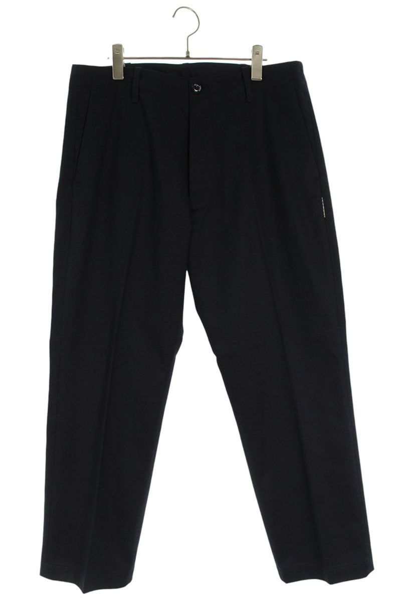 SEQUEL TYPE-F Logo Print Pants Navy Blue Size 34