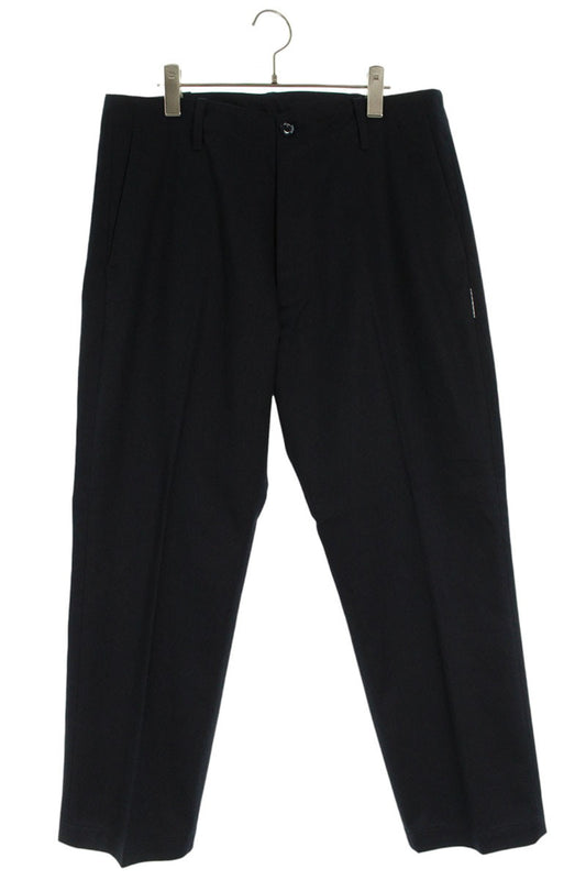 SEQUEL TYPE-F Logo Print Pants Navy Blue Size 34
