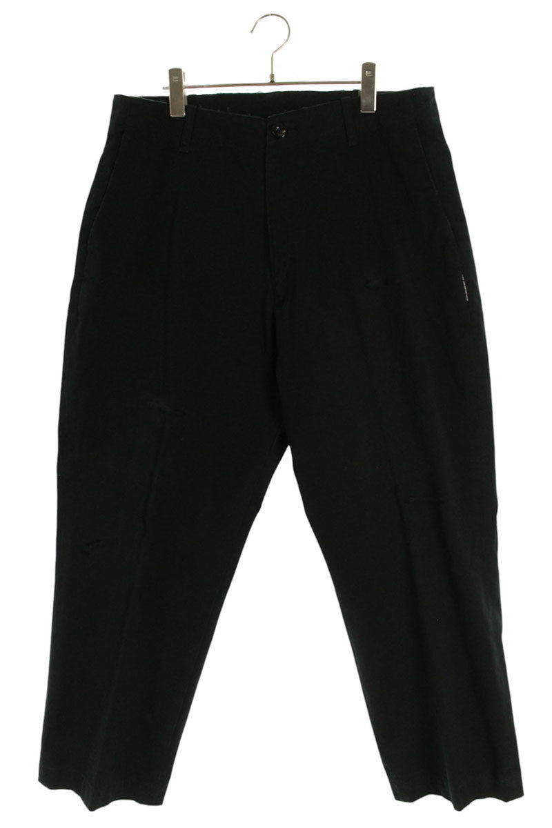 SEQUEL TYPE-XF Logo Print Long Pants Black Size 34