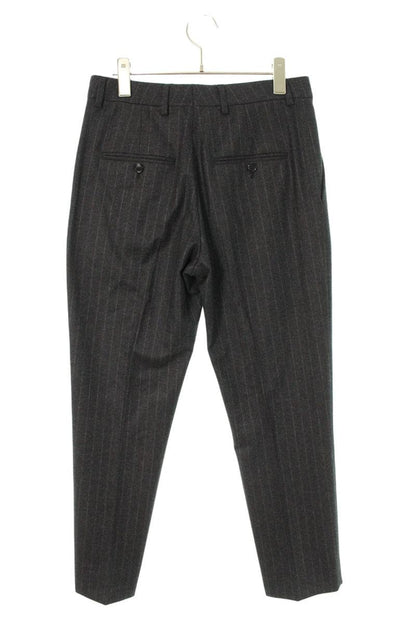 CELINE Cashmere Blend Wool Slacks Charcoal Gray Size 32