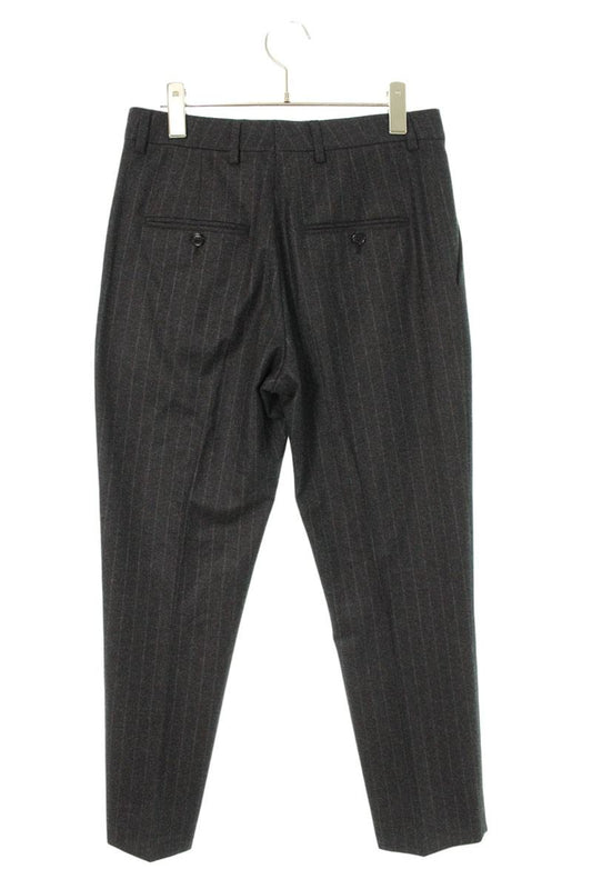 CELINE Cashmere Blend Wool Slacks Charcoal Gray Size 32