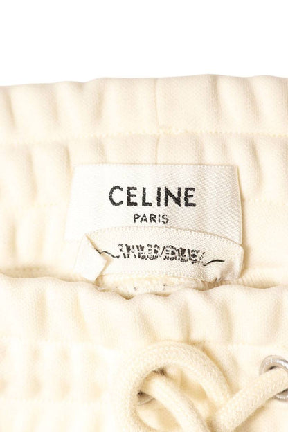 CELINE Side Stripe Triomphe Flare Track Pants Size 30