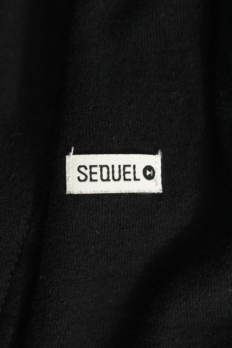 SEQUEL Logo Embroidered Sweatpants Black Size 34